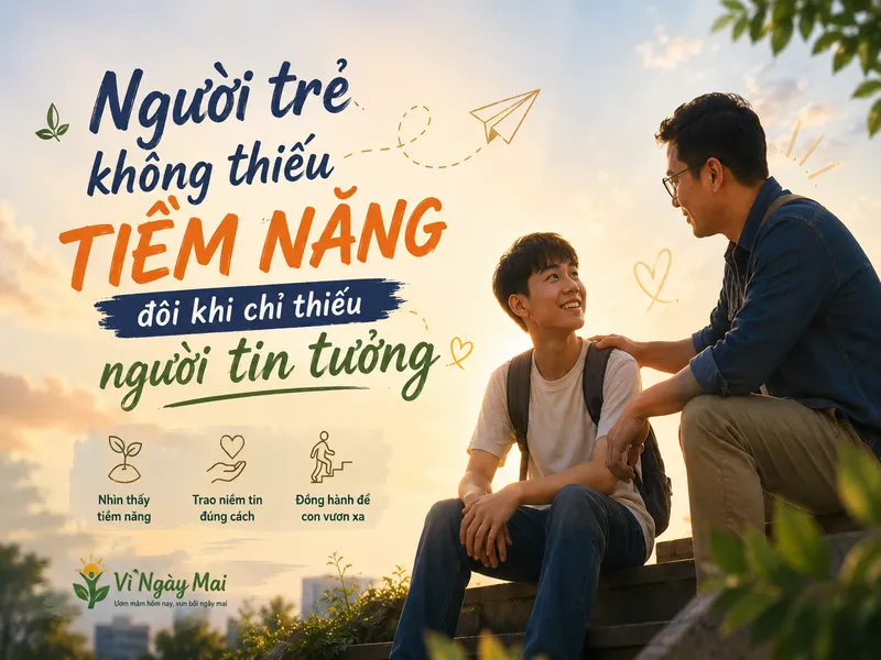 Người trẻ không thiếu tiềm năng, đôi khi chỉ thiếu người tin tưởng