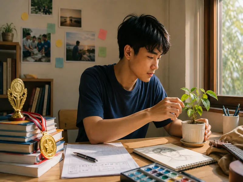 Giá trị của một người trẻ không chỉ được đo bằng điểm số hay thành tích, mà còn nằm ở những khả năng đang từng ngày được nuôi dưỡng. Giá trị của một người trẻ không chỉ được đo bằng điểm số hay thành tích, mà còn nằm ở những khả năng đang từng ngày được nuôi dưỡng.