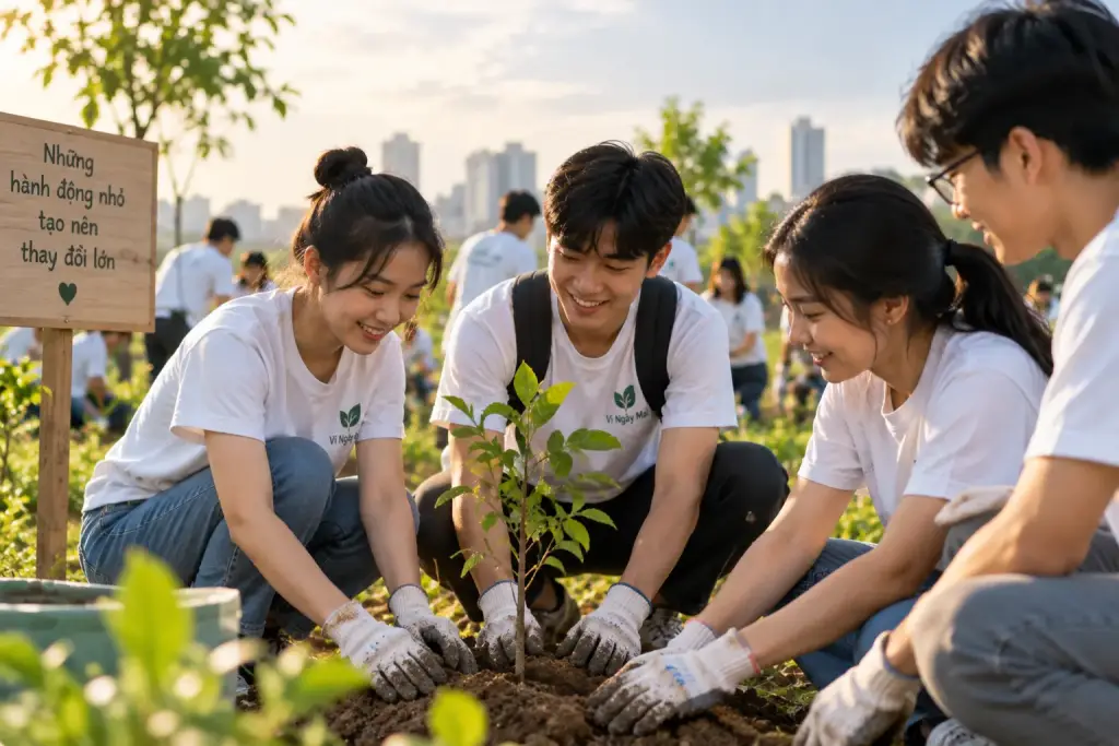 Mỗi cơ hội trải nghiệm và đóng góp đều có thể giúp người trẻ tự tin hơn trên hành trình trưởng thành. 